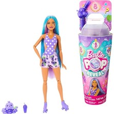 Barbie Pop Reveal Bebek Meyve Serisi Üzüm, 3 Yaş ve Üzeri + 4 Barbie Oyuncağı
