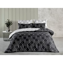 Beğenal Ranforce Light (Anella Siyah) Tek Kişilik Nevresim Takımı