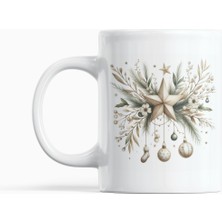 Nino Store Yılbaşı Premium Yıldız Tasarım Kupa Bardak – Yeni Yıl Hediyesi 300 ml