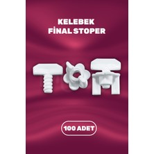 Moud's Perde Stoperi, Perde Finali, Kelebek Stoper, Kaliteli Malzeme 100 Adet