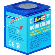 Revell - Su Bazlı Maket Boyası Gri Mat 18 ml (36157) + 4 Revell Set