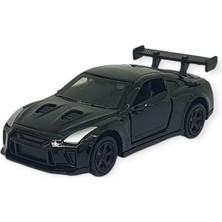 Novytech Çek Bırak Metal Küçük Arabalar 8 cm - 6411A-12 - Siyah (Lisinya)