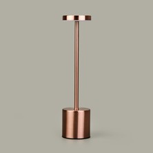 Petrix Dekoratif Şarjlı Dokunmatik Masa Lambası - Rose - 31 cm