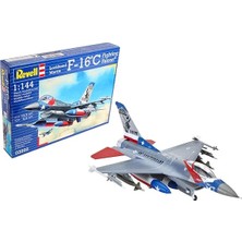 Revell Model Kit F-16C Fighting Falcon 1:144 3992 + Revell - Fırça Ölçü 0 (39642) + 7 Revell Set