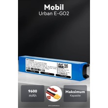 Mobil Urban E-Go 2 36V 9600MAH Elektrikli Scooter Bataryası - Uzun Ömürlü Hücre, Gelişmiş Güvenlik