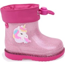 Igor W10339 Bımbı Unıcornıo Glıtter 093-FUCSIA Çocuk Yağmur Çizmesi