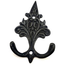 Skygo Antika Tarz Dekoratif Pirinç Çam Figürlü Askı - 98X57 Mm, Oksit