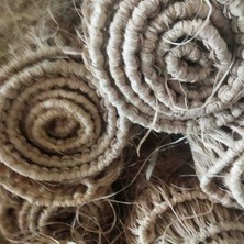 Harman Reed El Dokuması (75X300CM) Hasır Püskül Otu Saçaklı Dekorasyon | Bohem Rustik Duvar Kaplama