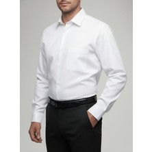 Torivalli Collection Klasik Kesim Regular Fit Tek Cepli Kolay Ütülenebilen Mevsimlik Uzun Kollu Düz Renk Erkek Gömlek