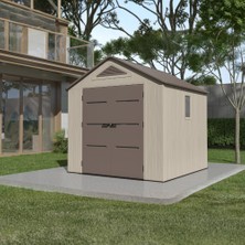 Divona Home Plato Hdpe Bahçe Depolama Evi (ÖLÇÜLER  250  G x 246 D  x 242 Y  cm )