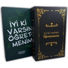 Özbience Iyi Ki Varsın Öğretmenim Temalı Ciltli Anı Defteri