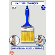 Lüks Kestirme Boya Fırçası No:4
