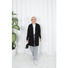 Nisum Moda Dalga Desenli Triko Hırka