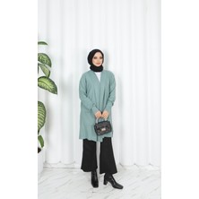 Nisum Moda Dalga Desenli Triko Hırka