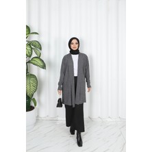 Nisum Moda Dalga Desenli Triko Hırka