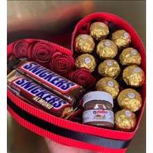 Özbience Kalpli Çikolata Kutusu, Sevgililer Günü Için Özel Hediye