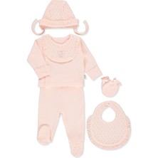 Bebetto Interlok Zıbın Set 5li (Lıttle Lady/25) Pembe