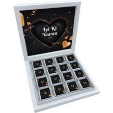 Özbience Isimle Özel Sevgi Dolu Çikolata Kutusu, Anlamlı Hediye