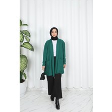 Nisum Moda Dalga Desenli Triko Hırka