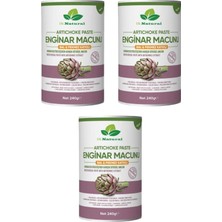 Dr. Natural 3 Adet Enginar Macunu Pekmez ve Bal Katkılı Bitkisel Karışımlı Macun 240 Gr.