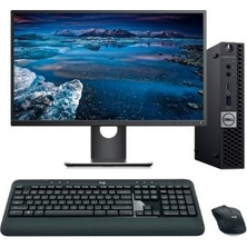 Dell Optiplex Micro Set İ7-6700T 512GB SSD 16GB 22'' Fhd WIN11P + Office 2024