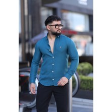 L-KOM Business Class Klasik Yaka Kolay Ütülenebilir Gömlek