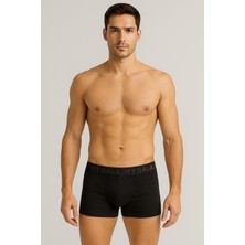 L-KOM %100 Pamuk Koton Rahat Kalıp Dikişsiz Boxer