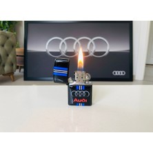 STR Zippo Tarzı Benzinli Çakmak Audi Series
