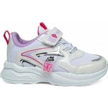 Ulusoy Waykers Patik 517 Çocuk Günlük Ayakkabı WK05A517 Anorak Beyaz Lila