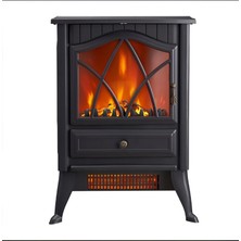 Kurtsa Kurtsa 3 Camlı Panaromik Elektrikli Şömine