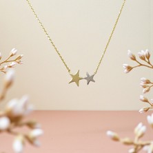 Nova Grup Yıldız Figürlü 14 Ayar Altın Kolye