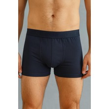 L-KOM %100 Pamuk Koton Rahat Kalıp Dikişsiz Boxer