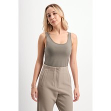 We&Me Slim Fit U Yaka Basic Atlet