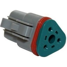 Genel AEM32 3K031 Soket Deutsch 3 Lü Iş Makinası (Üçgen) -