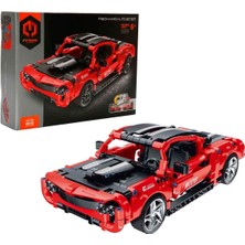 Im. Master Kırmızı Çek Bırak Süper Araba 457 Parça