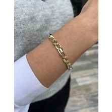 Tep's Jewellery Hallow Gümüş Zincir Bileklik