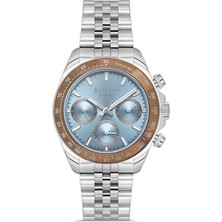 Jg. Polo Club Gümüş Çelik Kordon Erkek Kol Saati LS04115M.4