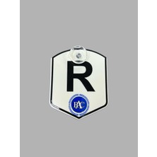 Etiketçilere Özel R Cam Süsü Pleksi Vantuzlu Arma