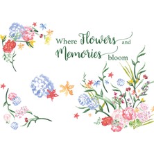 30 Kağıt İşleri Flower Poster