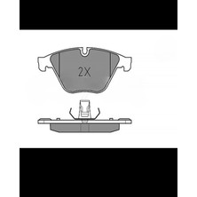Meyle Bmw Fren Balatası F10 Ön 528>535I 525/530D