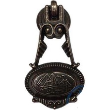 Skygo Dekoratif Zamak Sarkaç Küçük Kulp - 30X63MM, Eskitme, 75 Adet