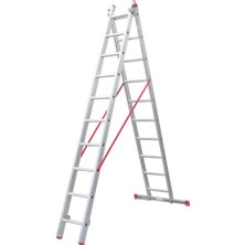 Sözbir 2x3 M Toplam 6 Metre Alüminyum A Tipi Sürgülü Merdiven