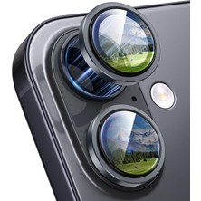 Fibaks iPhone 17 Kılıf Premium Ar+ Af Pürüzsüz Çerçeveli Tam Koruma Gri Kamera Lens Koruyucu