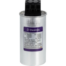 Deerco 10 Kvar 400V Ağır Yük Kondansatörü