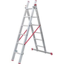 Sözbir 2+2 M Toplam 4 Metre A Tipi Alüminyum Sürgülü Merdiven