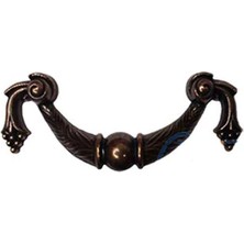 Skygo Dekoratif Zamak Üzümlü Kulp - 64MM, Eskitme, 100 Adet