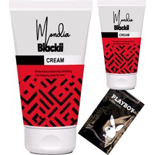 Blackii 2 Ad. Erkeğe Özel 3 Farklı Özellikli Penisinize Bakım Kremi Playboyjel Hediyeli