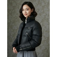 Kadın Kısa Şişme Mont – Hafif Dolgu, Şehir Stili