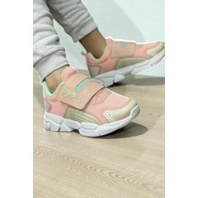 Vanone Çocuk Ortopedik Cırtlı Esnek Hafif Nefes Alabilen Unisex File Çocuk Sneaker Spor Ayakkabı