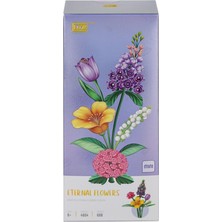 LZ4604 Nessiworld Çiçek Blok Seti 608 Parça -Vagon Life